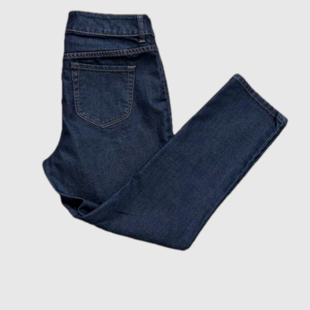 Chico's Ultimate Fit Dark Wash Denim Jeans Size 1.5 M/10 - Picture 4 of 11